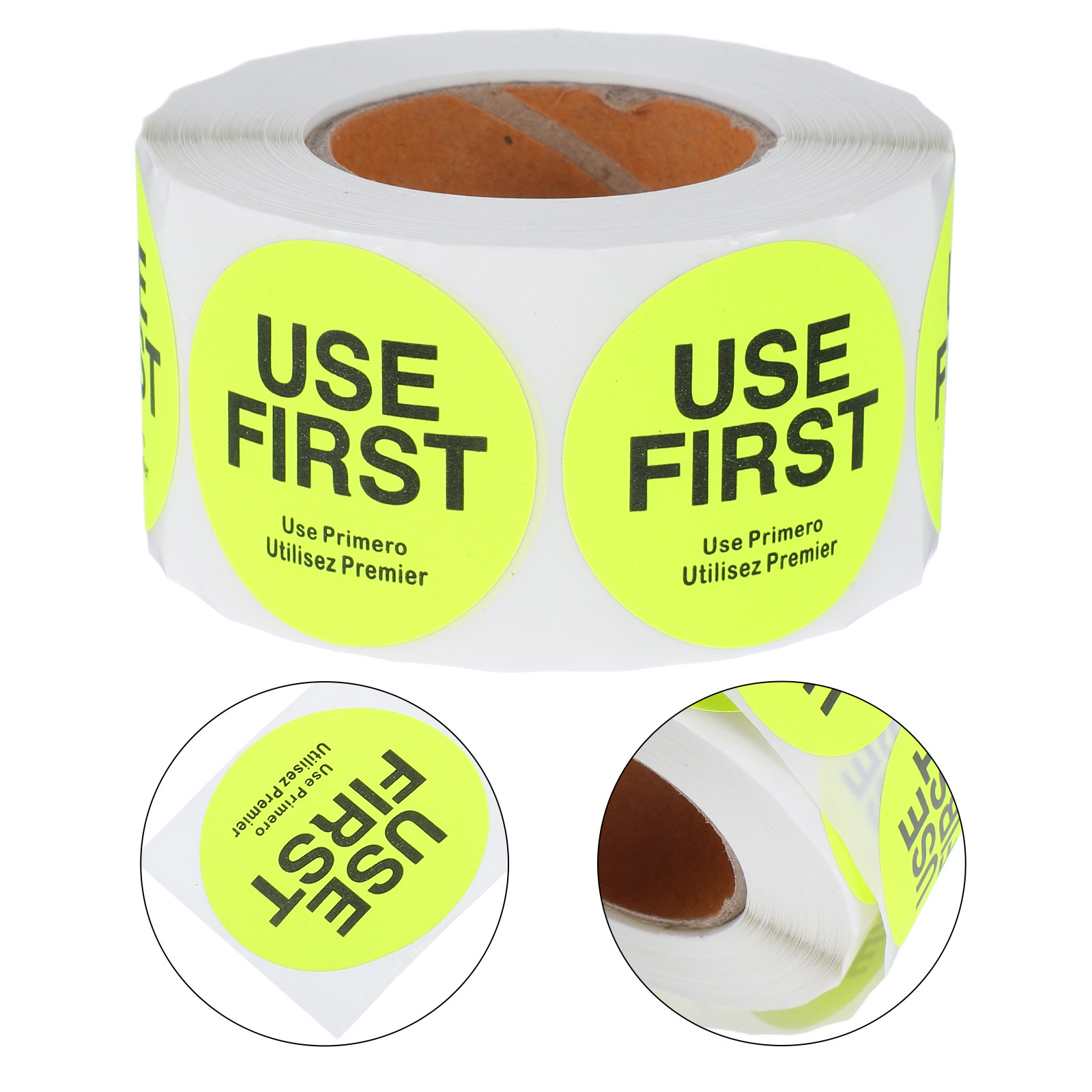 Food Storage In Restaurant - Use First Stickers Roll Inventory Control