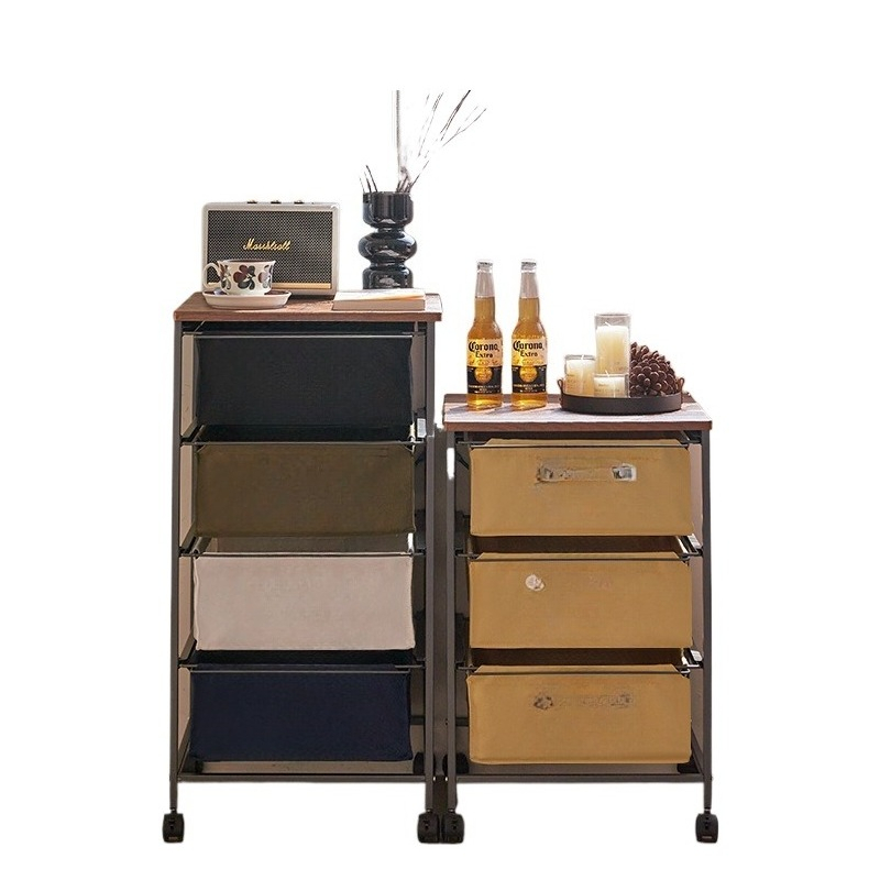 Food Storage Locker - Japanese-style simple household shelves, sofa side