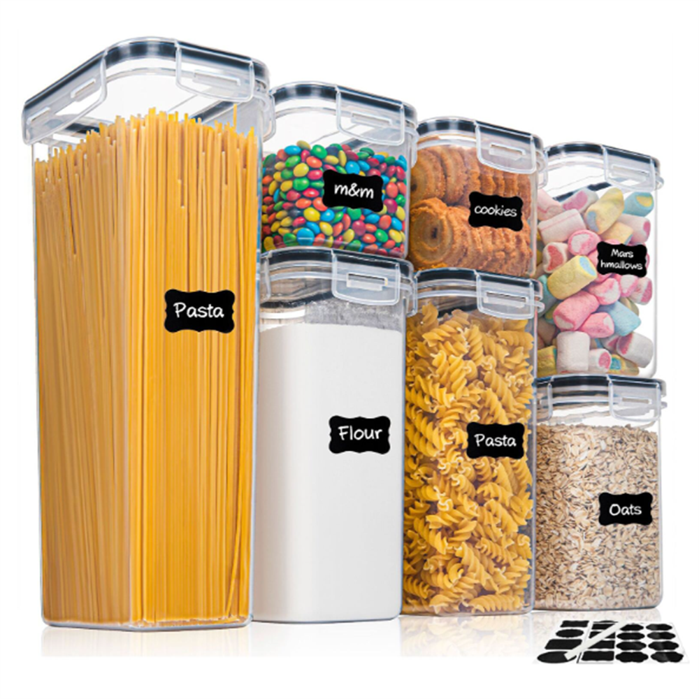 Food Storage Kitchen Container Set - Kitchen 7pcs Food Containers Set BPA
