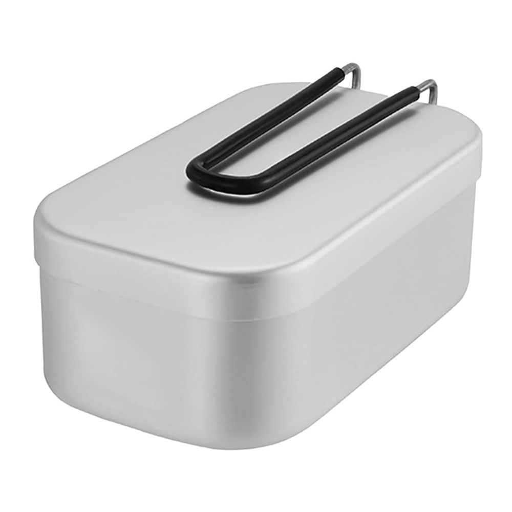 Food Storage Hiking - 800ML Aluminum Lunch Boxes Outdoor Camping