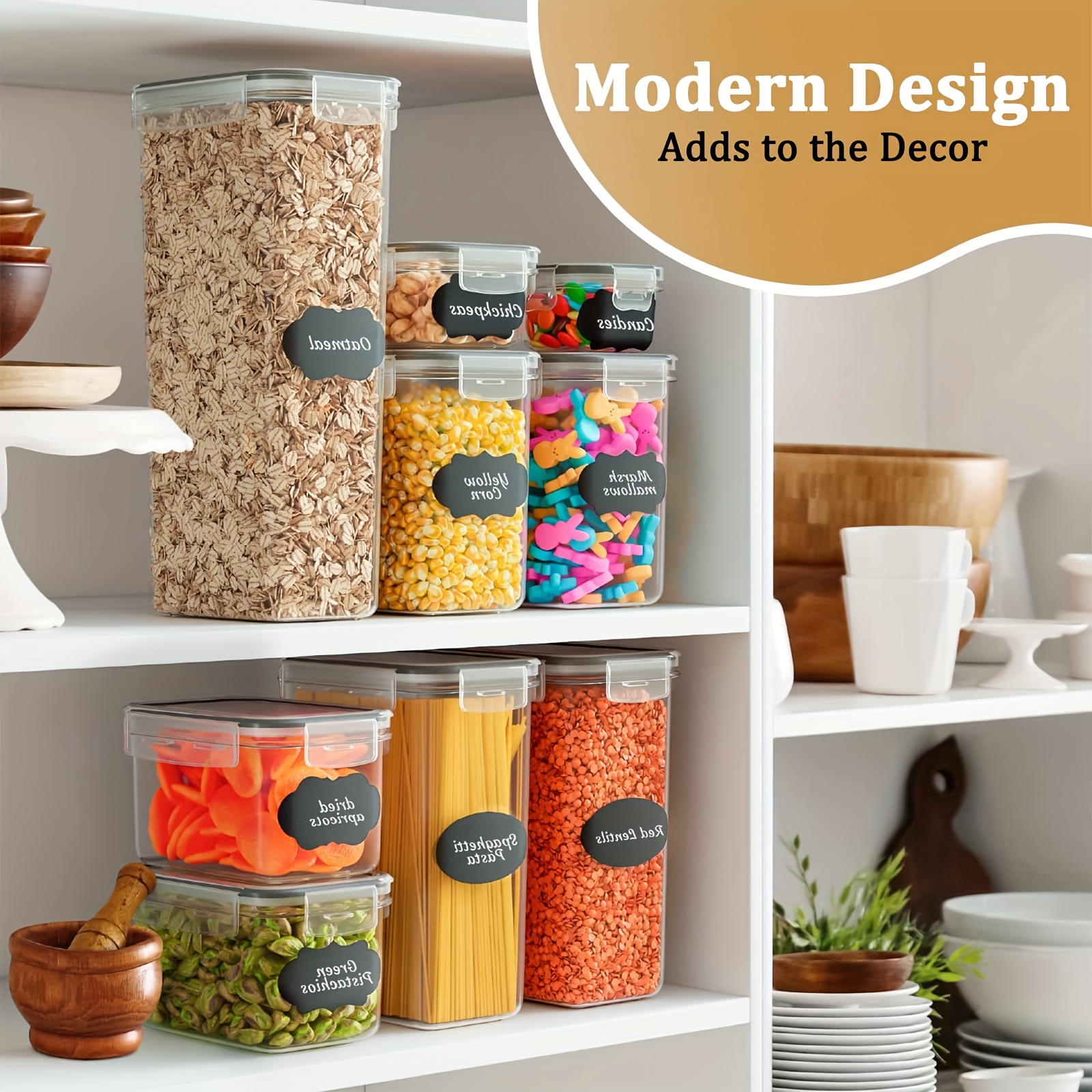 Kitchen 7pcs Food Containers S - Food Storage Kitchen Container Set recension och pris