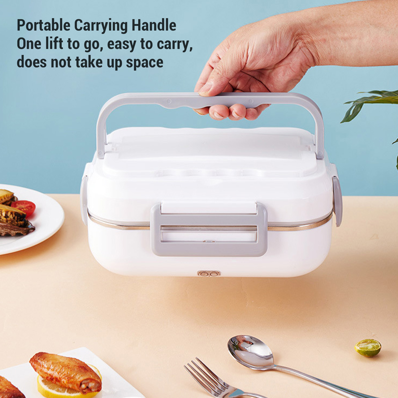 Electric Lunch Box 40W 1.2L 30 - Portable Food Warmer recension och pris