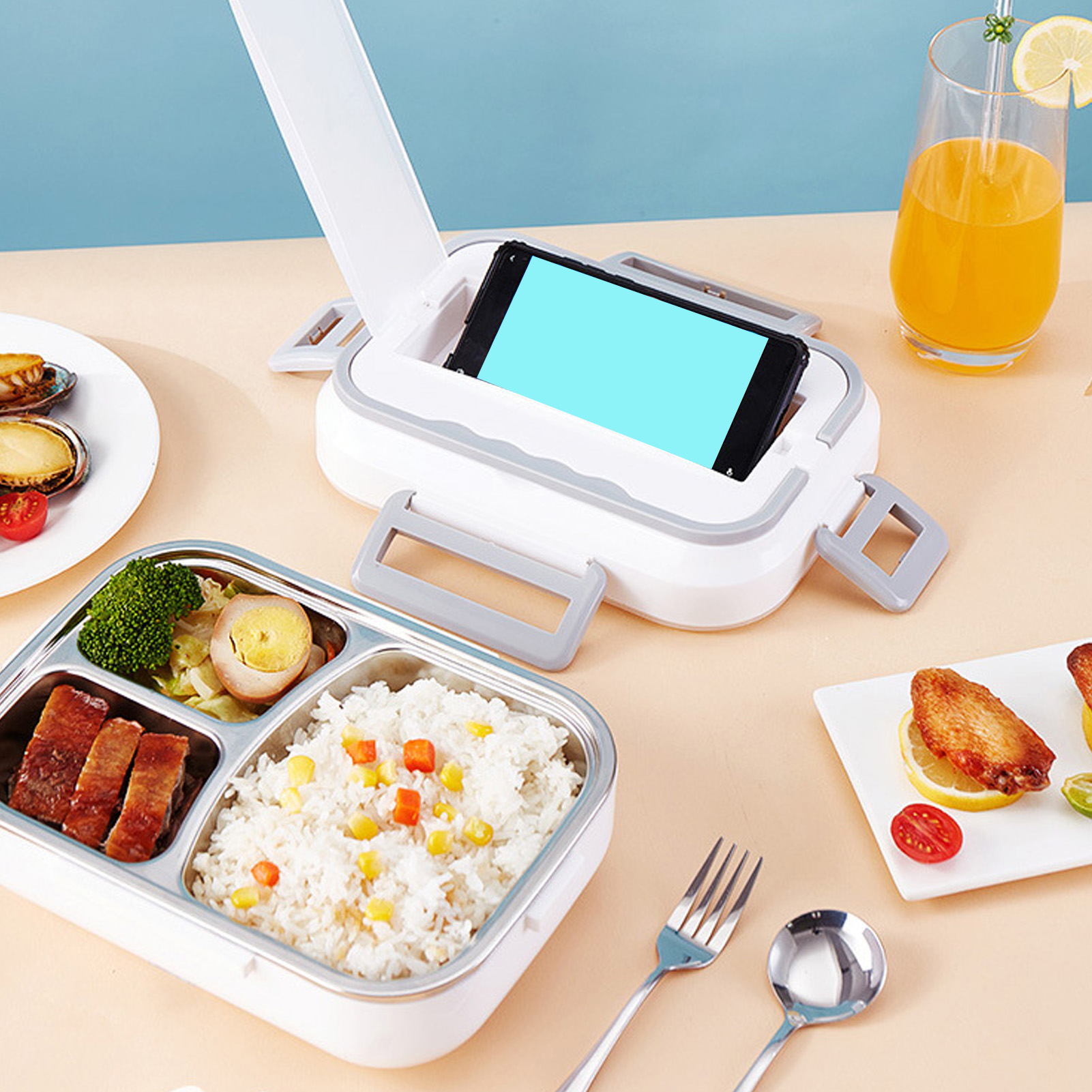 Electric Lunch Box 40W 1.2L 30 - Portable Food Warmer recension och pris