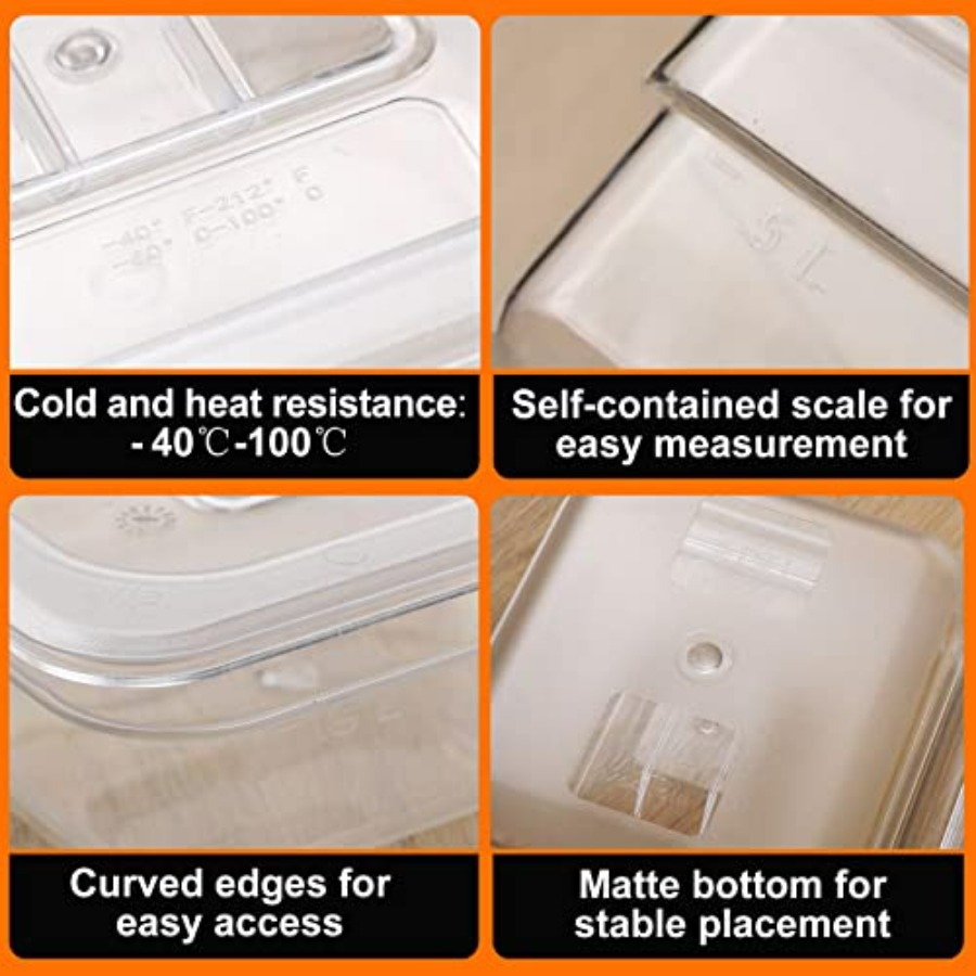8 Pcs 1/6 Size, 2.6 Inch Deep  - Food Storage In Restaurant recension och pris