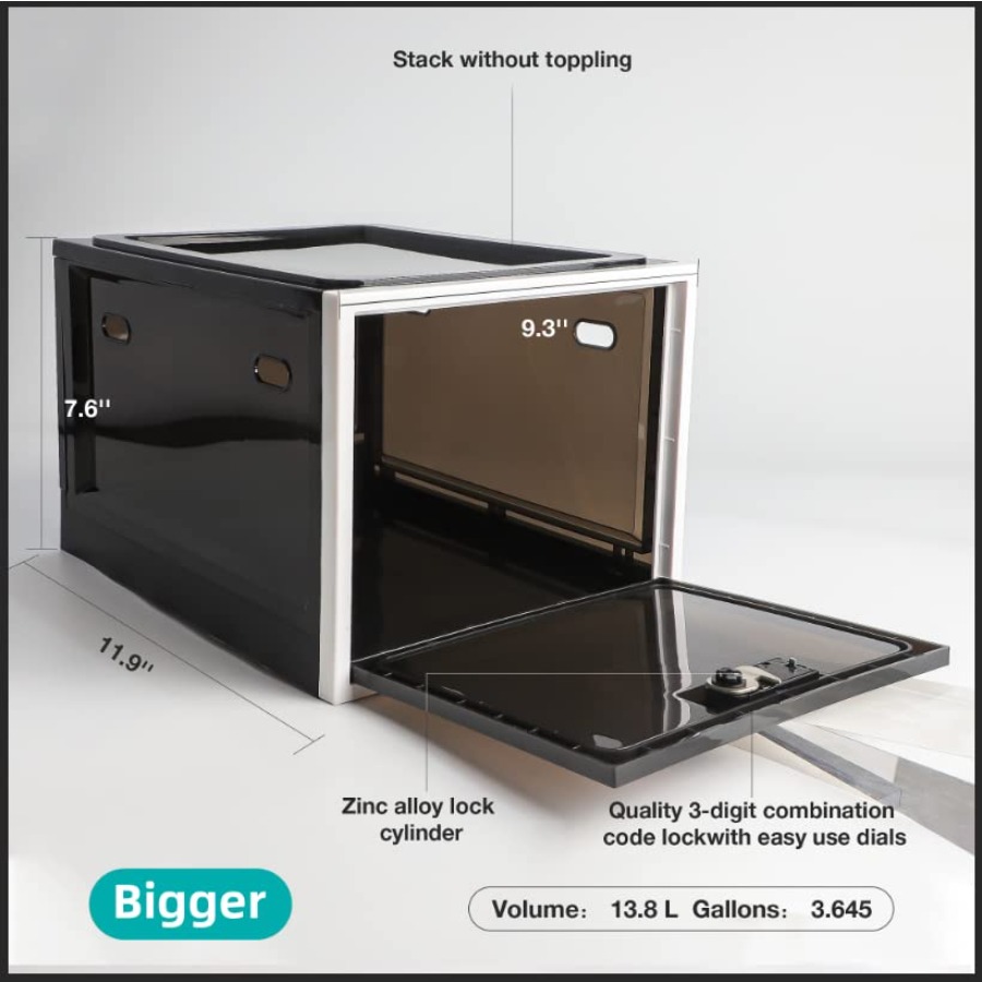 2 Pack Medicine Box with Combi - Food Storage Locker recension och pris