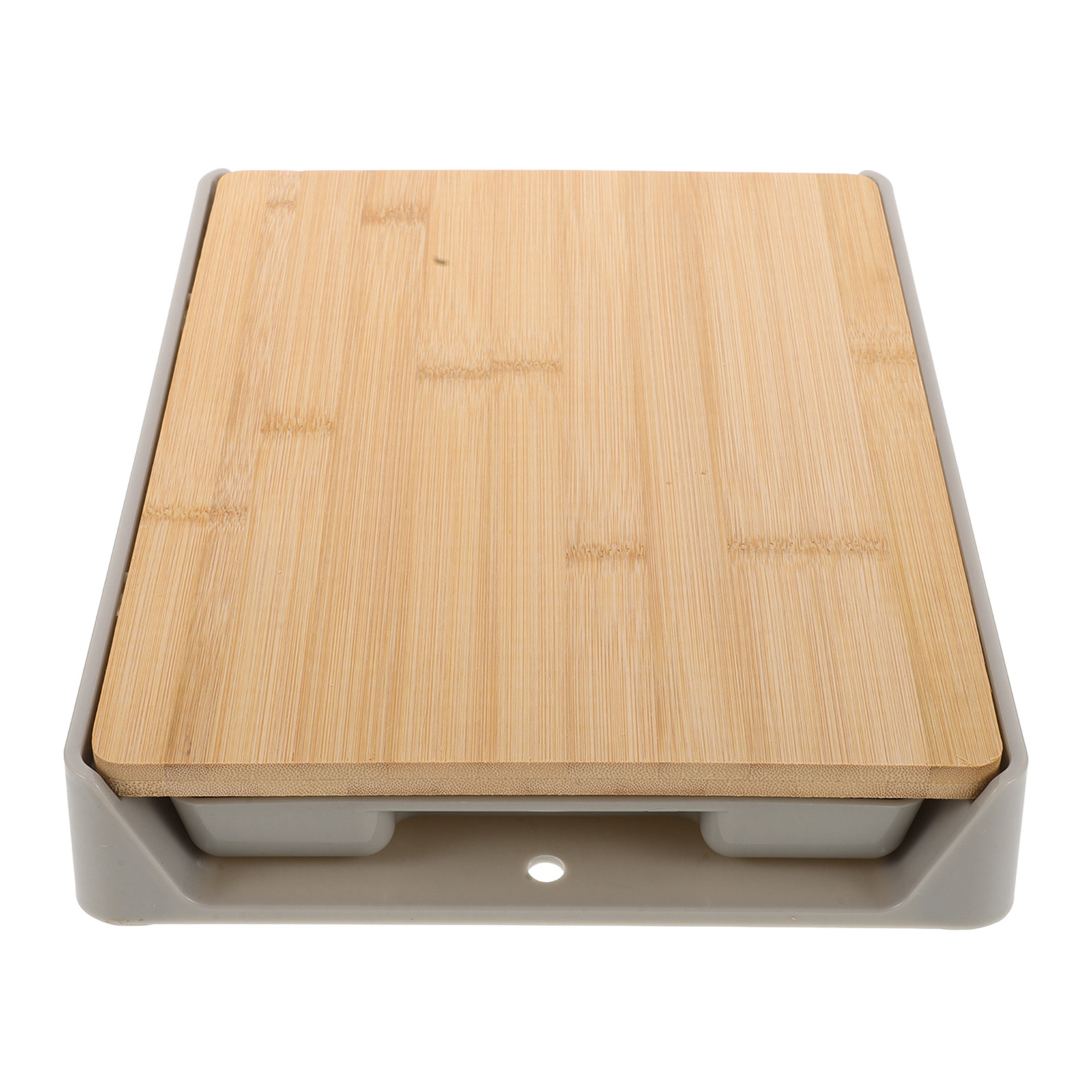 Bamboo Cutting Board with Pull - Food Storage Plastic recension och pris