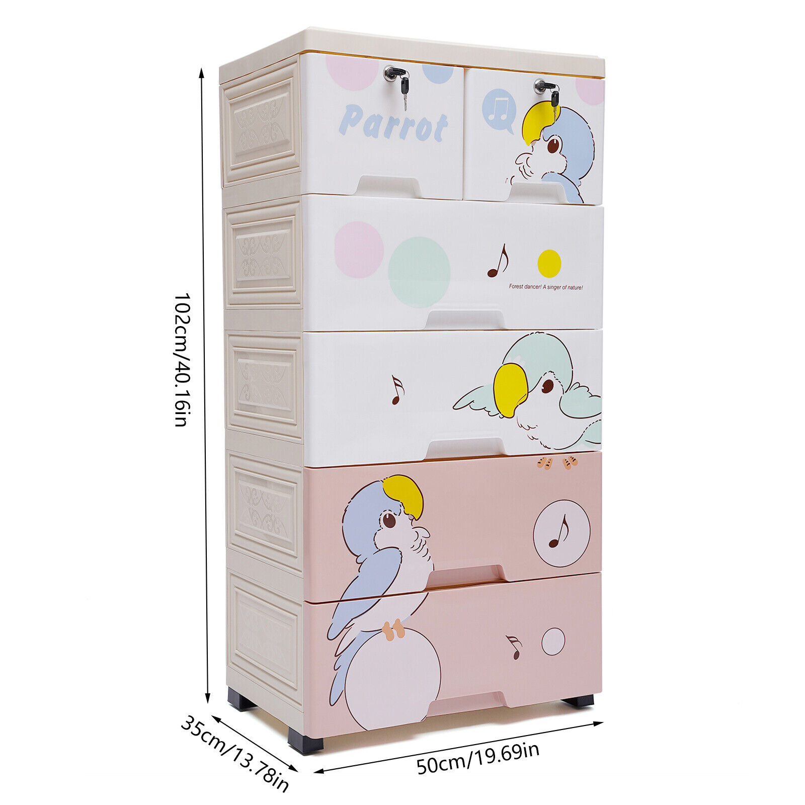 5-Layer Dresser Collection Loc - Food Storage Locker recension och pris