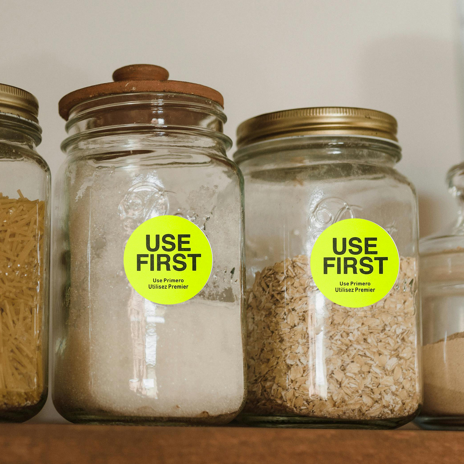 Use First Stickers Roll Invent - Food Storage In Restaurant recension och pris