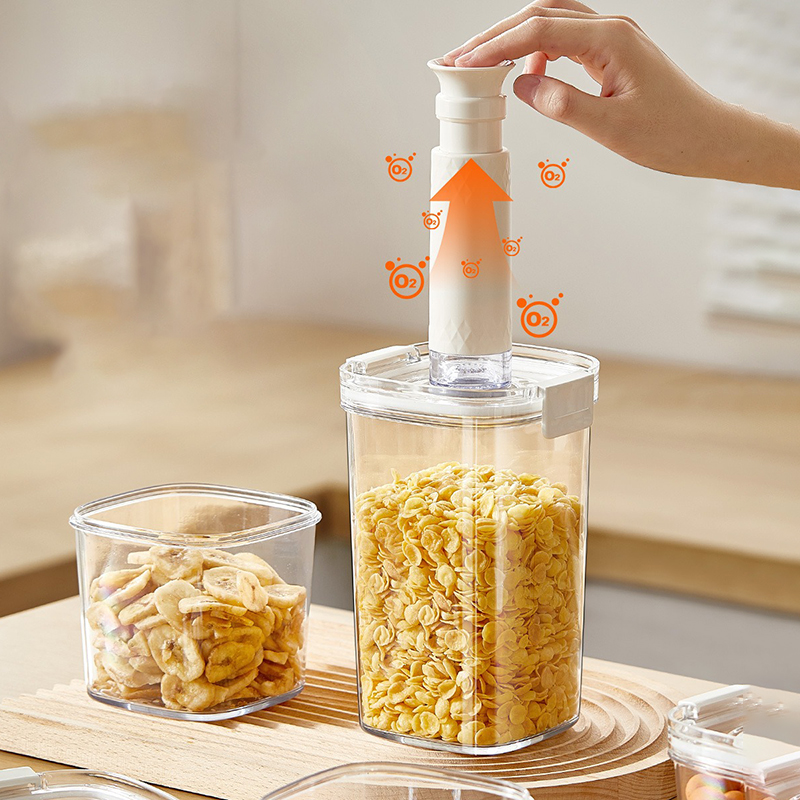 Vacuum Sealed Tank Coffee Bean - Food Storage Kitchen Container Set recension och pris