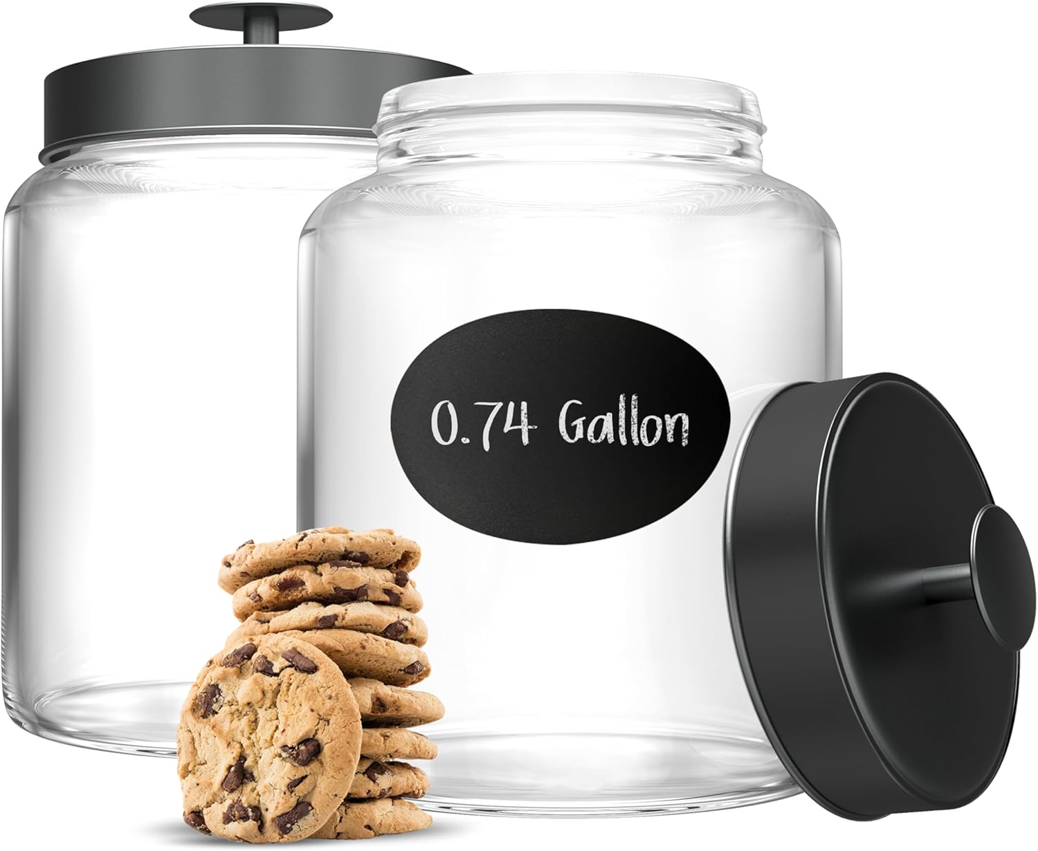Glass Kitchen Canister Set, Fo - Food Storage Kitchen Container Set recension och pris