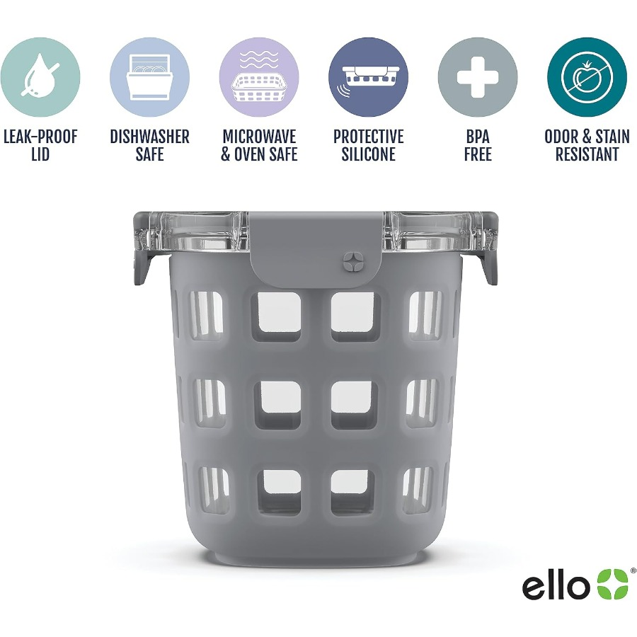 DuraGlass Rounds Glass Food St - Food Storage Silicone recension och pris