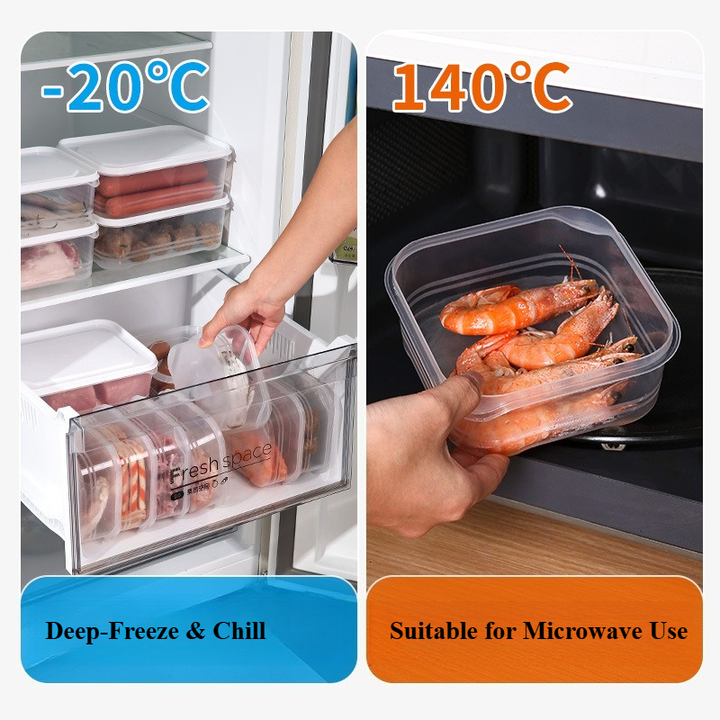 Food-Grade Freezing Container  - Food Storage For Refrigerator recension och pris