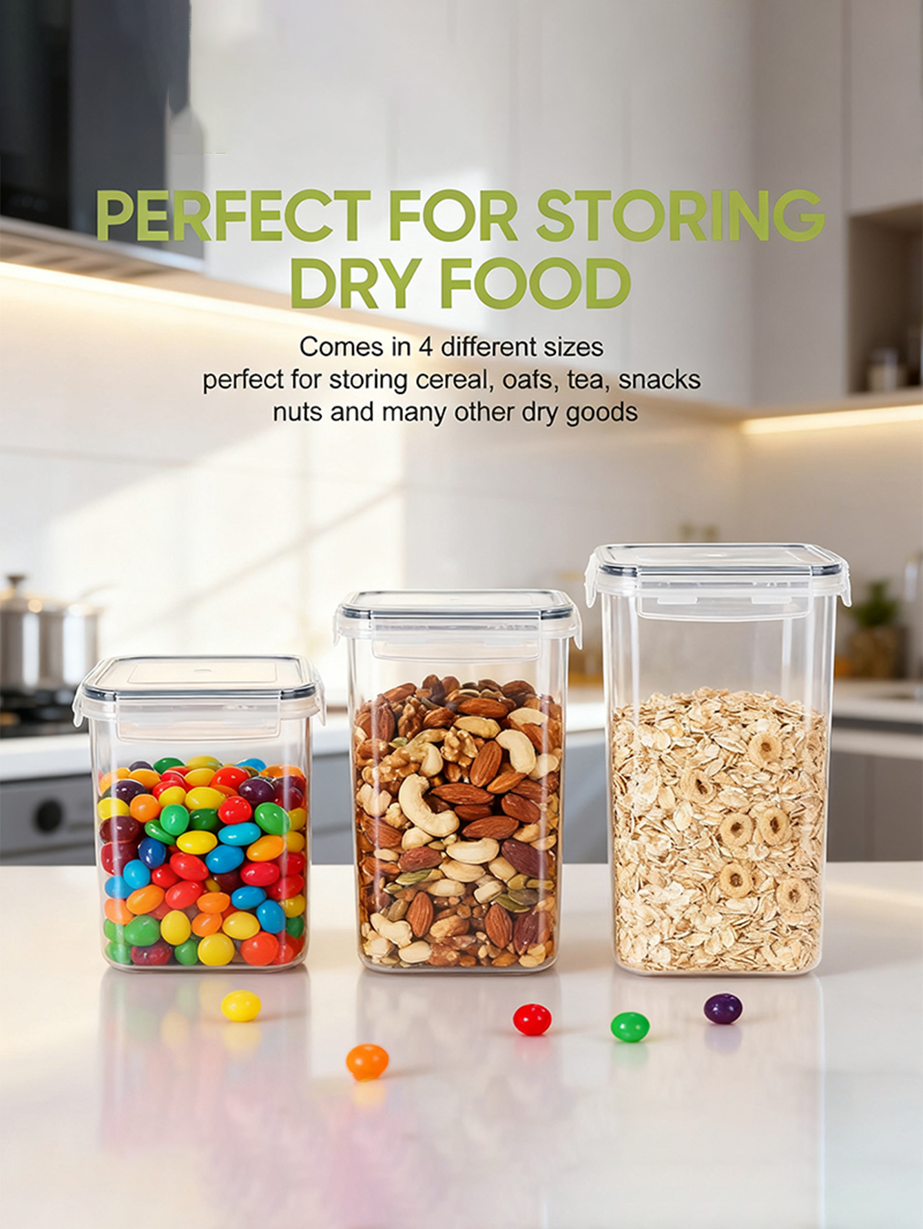 36PCS-Closed food storage cont - Food Storage Plastic recension och pris