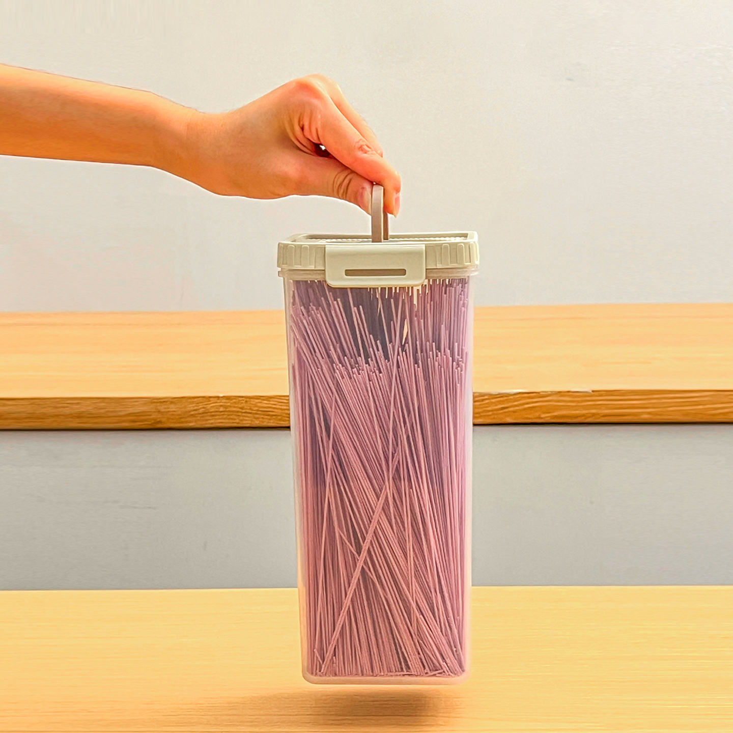 Noodles Sealed Storage Box Wit - Food Storage Box Set recension och pris