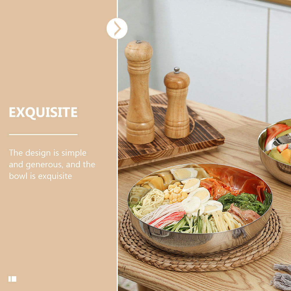 Stainless Steel Salad Bowl Mul - Food Storage Bowls recension och pris
