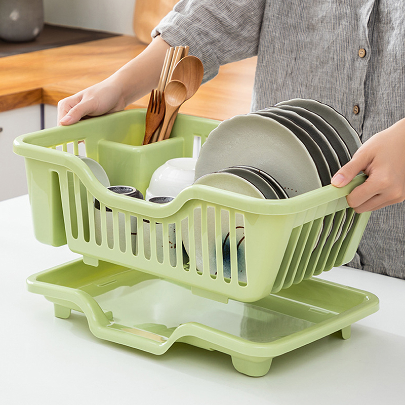 Plastic Bowl Rack Water Filter - Food Storage Cabinet For Kitchen recension och pris