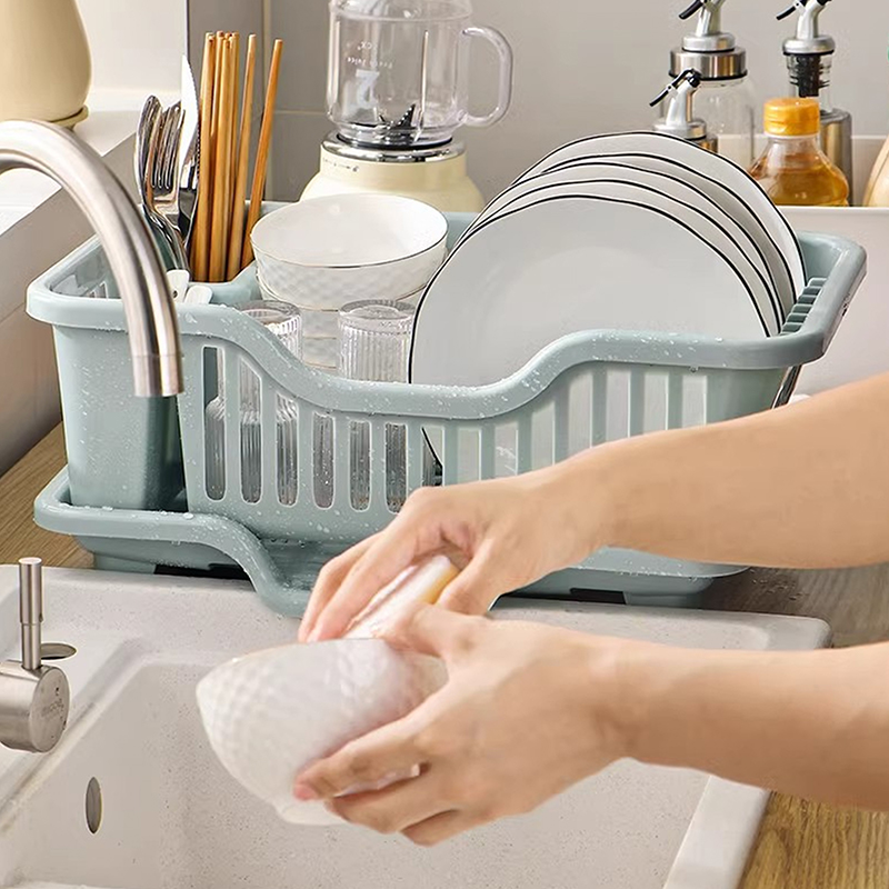 Plastic Bowl Rack Water Filter - Food Storage Cabinet For Kitchen recension och pris