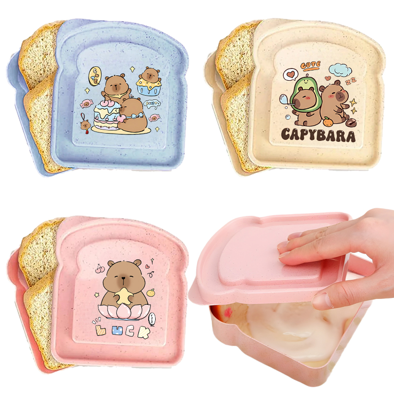 Capybara Portable Lunch Box Sa - Food Storage Silicone recension och pris