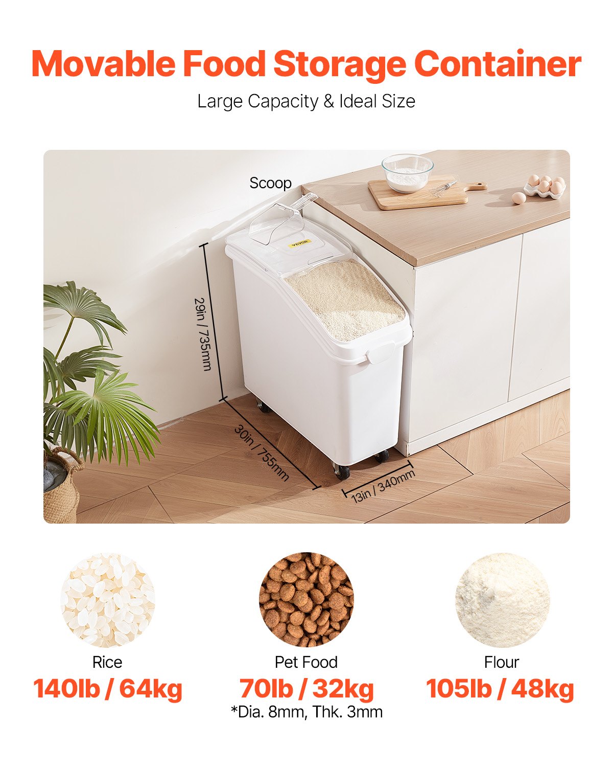 Food Ingredient Bin 21Gallon/8 - Food Storage In Restaurant recension och pris