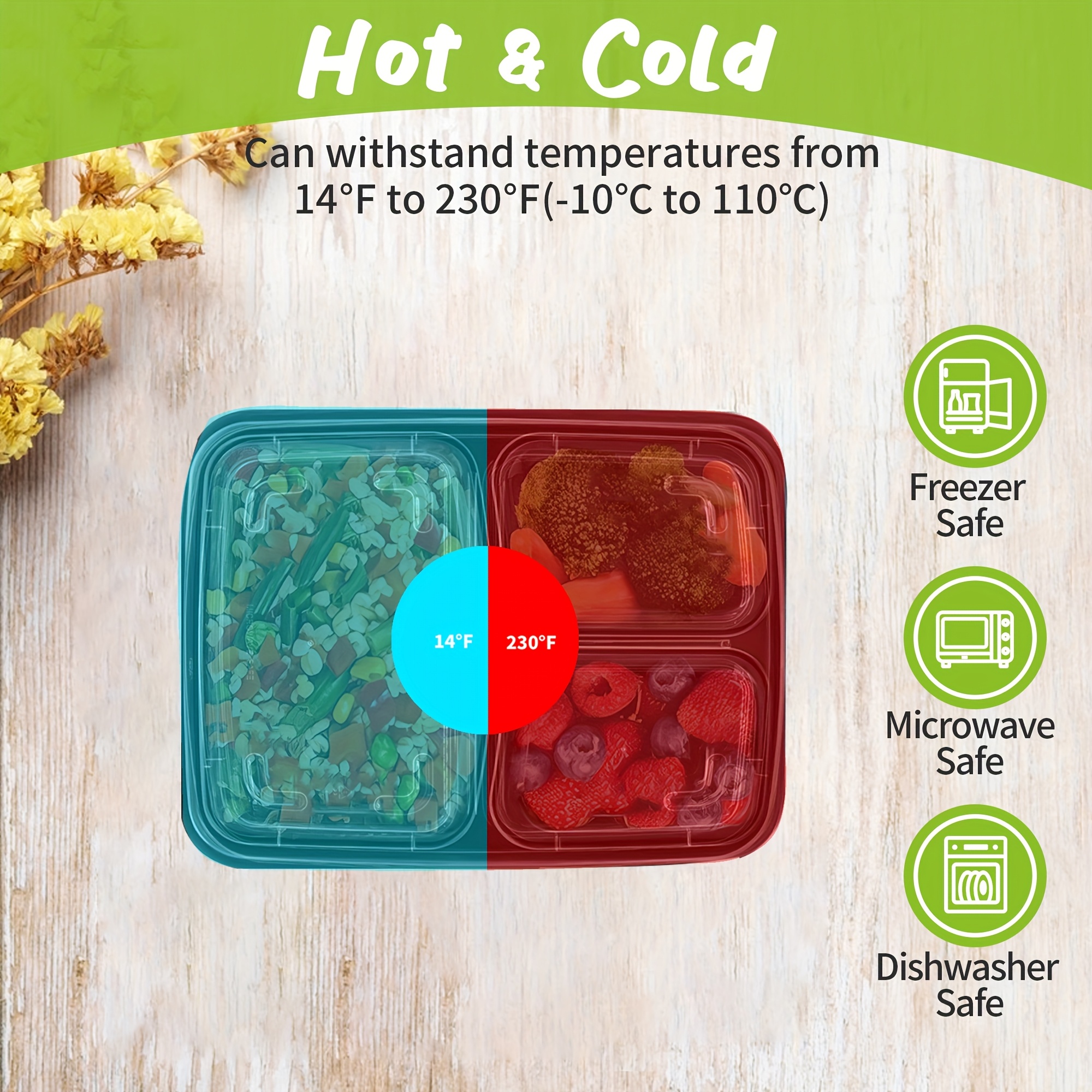 300pcs Meal Prep Containers 15 - Food Storage Prep Containers recension och pris