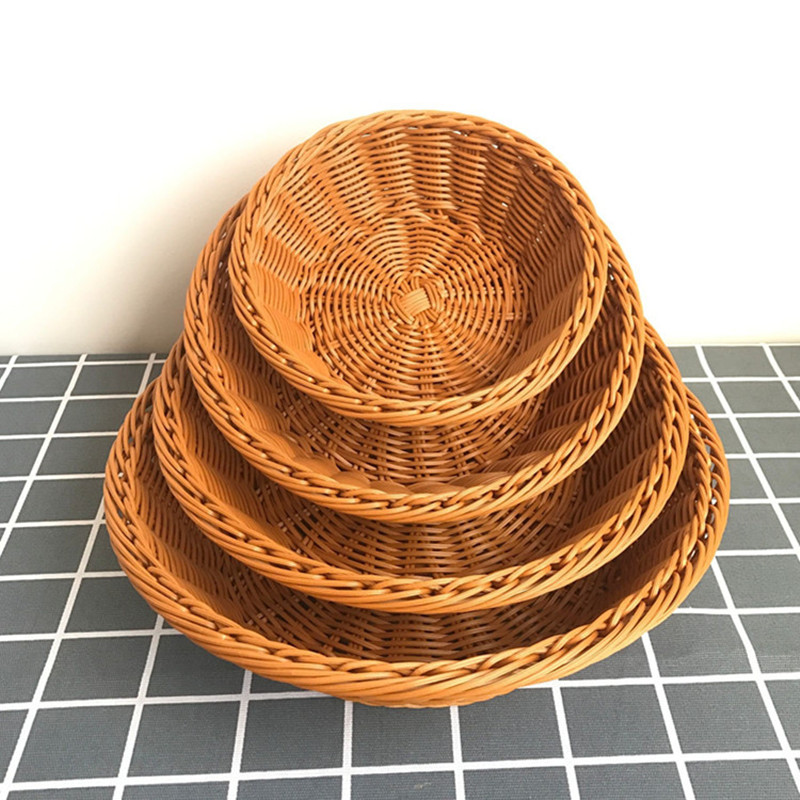 Rattan Wicker Woven Serving Ba - Food Storage In Restaurant recension och pris