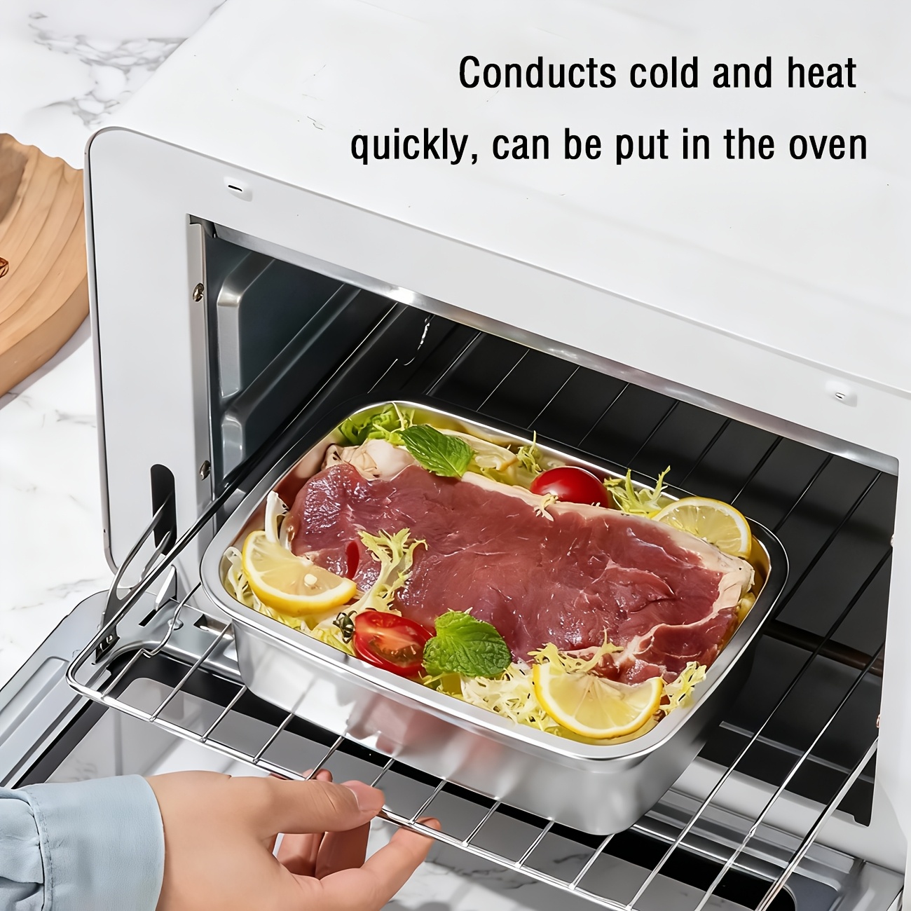 10-Piece Stainless Steel Food  - Food Storage In Restaurant recension och pris
