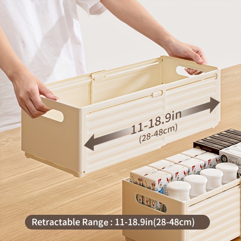Cream-colored Retractable Stor - Food Storage Room recension och pris