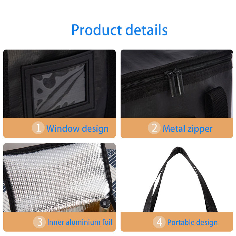 Insulated Thermal Cooler Bag T - Food Storage Hiking recension och pris