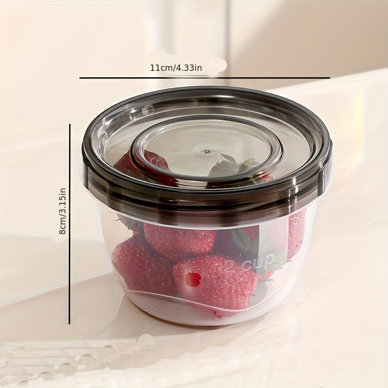 2 Transparent Sealed Food Stor - Food Storage Box Set recension och pris