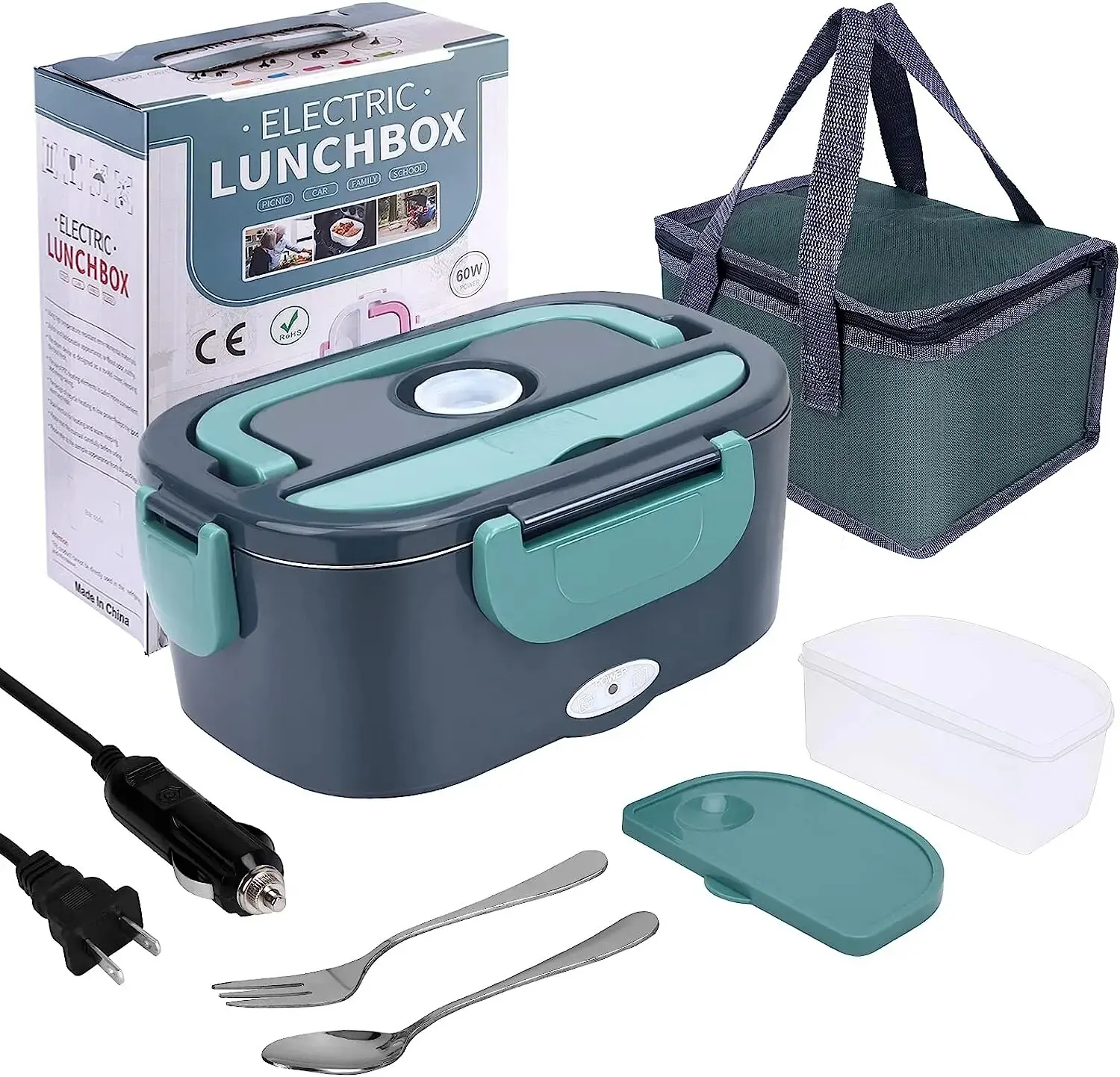 1.5L Portable Electric Lunch B - Portable Food Warmer recension och pris