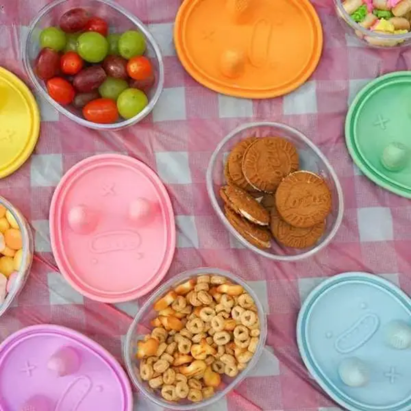 Hands-free snack box, no crumb - Food Storage Bowls recension och pris