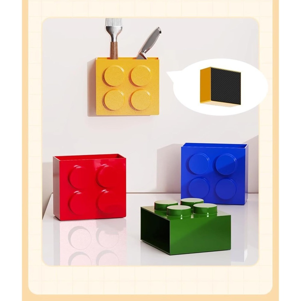 Lego-Style Magnetic Refrigerat - Food Storage Cabinet For Kitchen recension och pris
