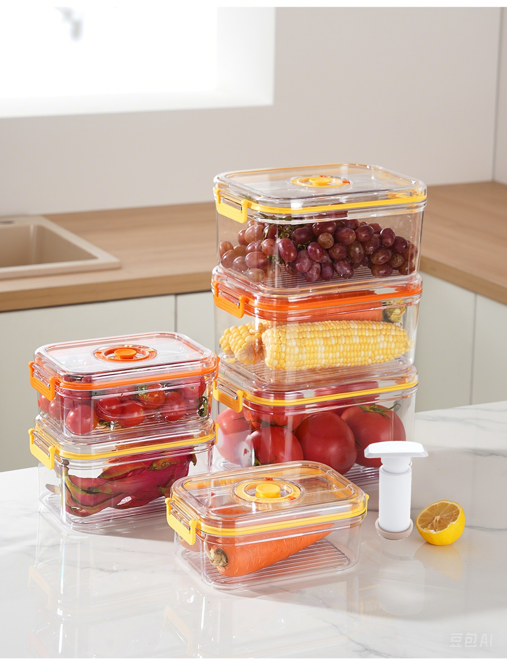 Vacuum Fresh-keeping Box Refri - Food Storage For Refrigerator recension och pris