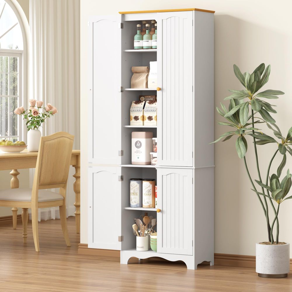 72 Tall Kitchen Pantry Cabinet - Food Storage Kitchen Cabinet recension och pris