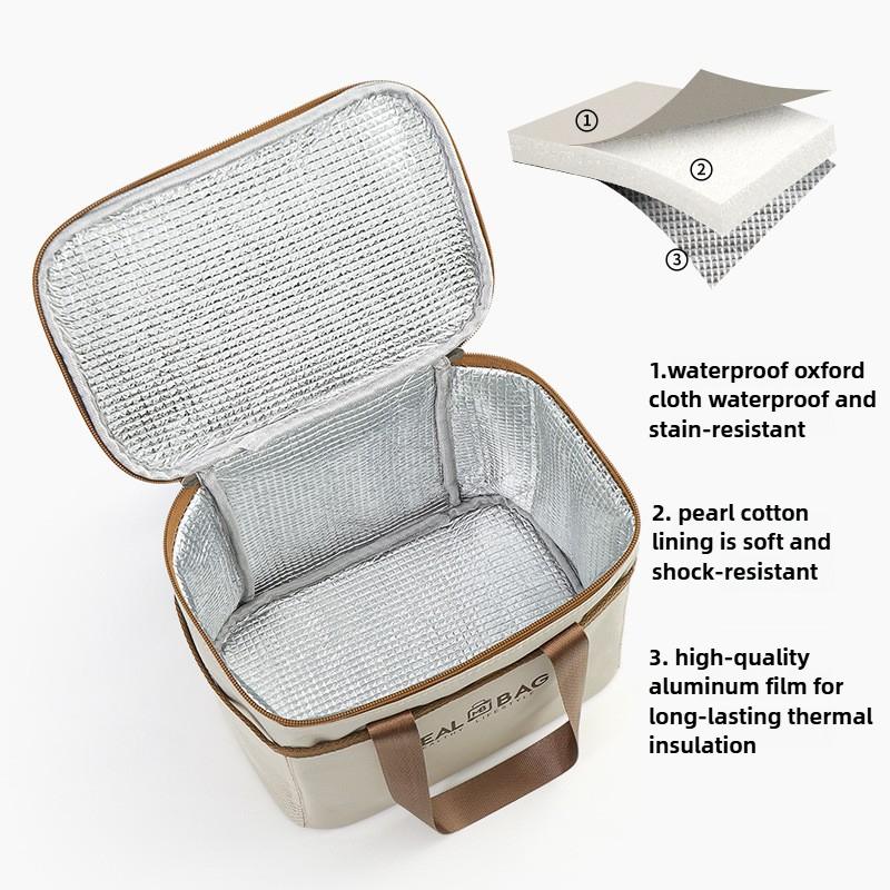 Insulated Lunch Bag 3 Sizes Op - Food Storage To Keep Warm recension och pris