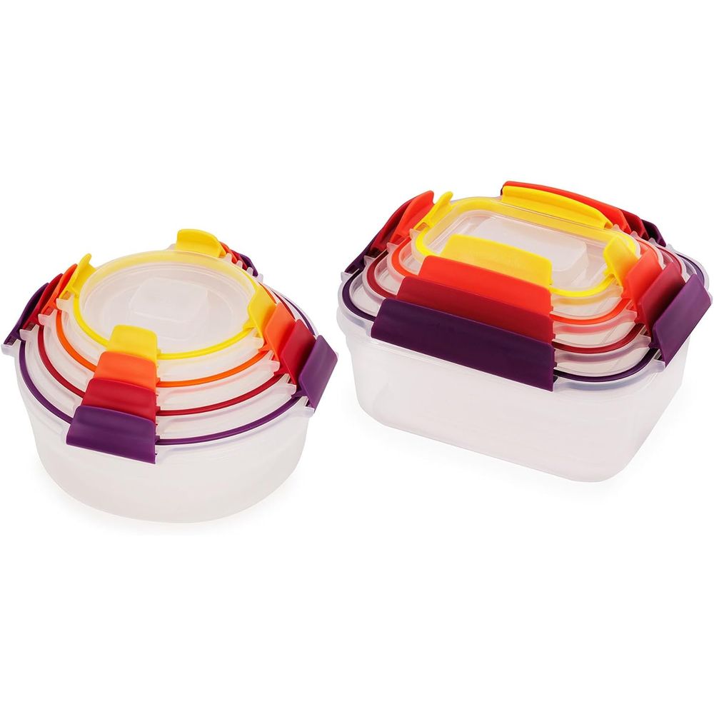 16-piece Plastic BPA Free Food - Food Storage Plastic recension och pris