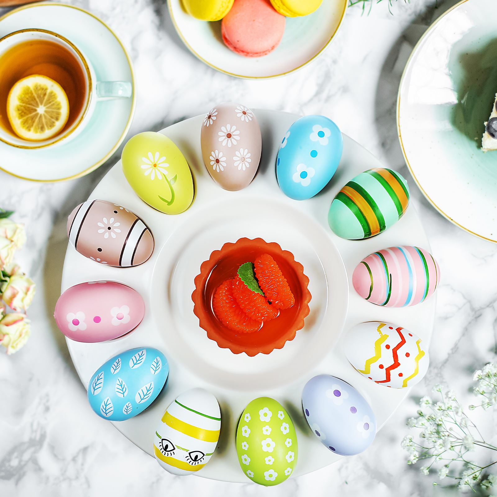 1pc Easter Egg Dish Ceramic Eg - Food Storage In Restaurant recension och pris