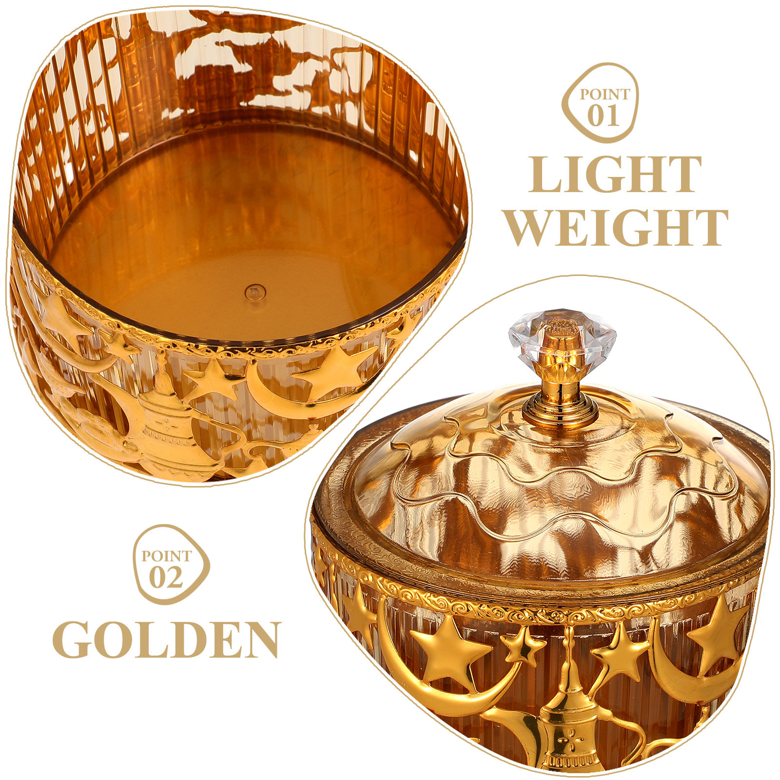 Middle Eastern Arabic Round Sn - Food Storage Bowls recension och pris