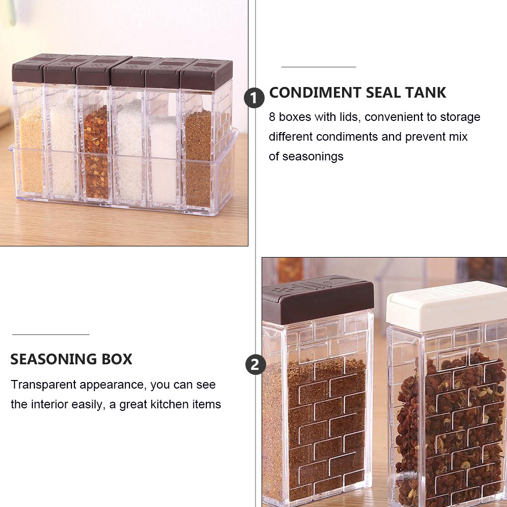 8Pcs Premium Food-Grade PP Box - Food Storage Box Set recension och pris