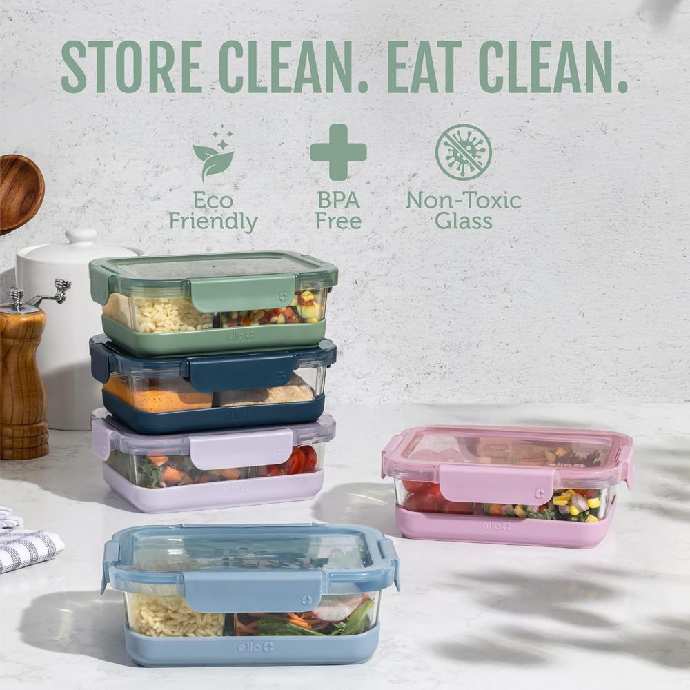 Refresh 3.4 Cup Divided Meal P - Food Storage Meal Prep recension och pris
