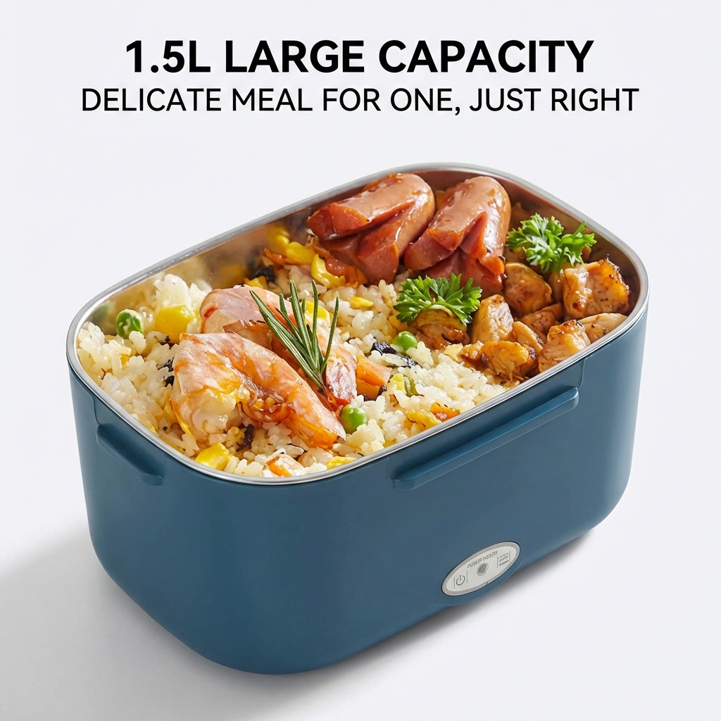 1.5L 60W Electric Portable Lun - Portable Food Warmer recension och pris