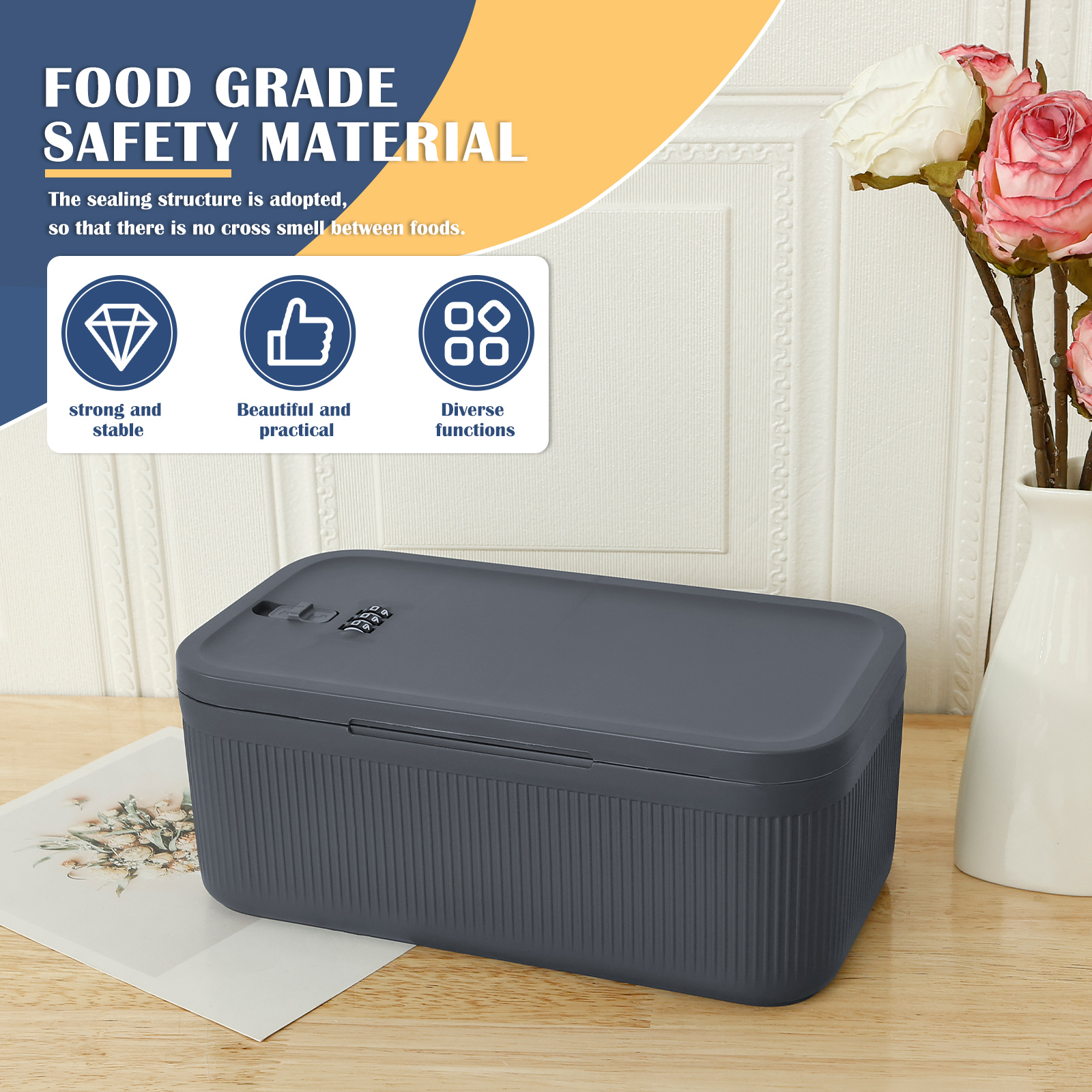 Storage Box with Locker Plasti - Food Storage Locker recension och pris