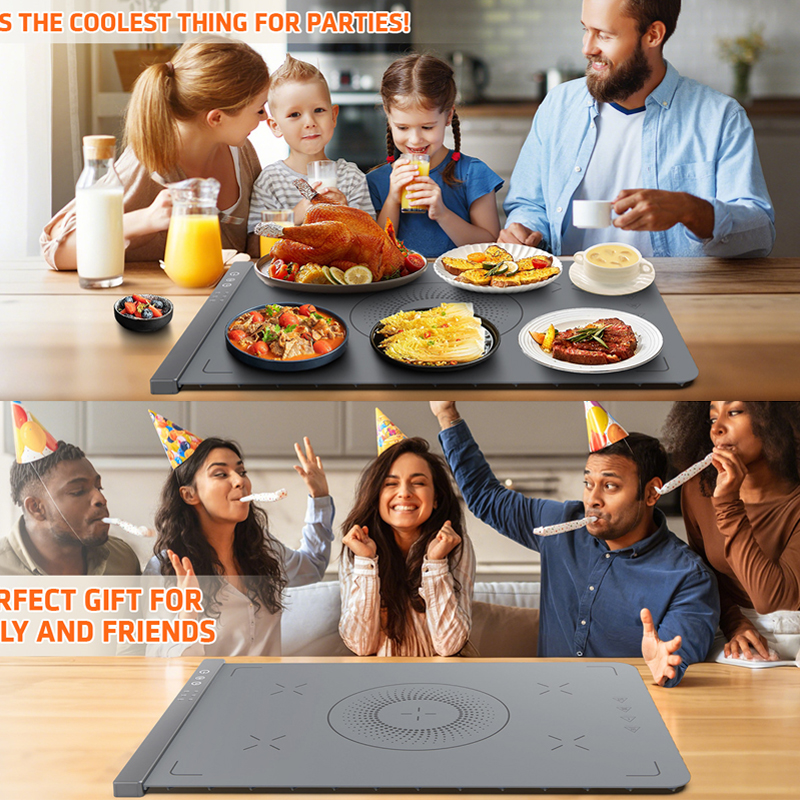 Foldable Food Warmer Mat Elect - Portable Food Warmer recension och pris