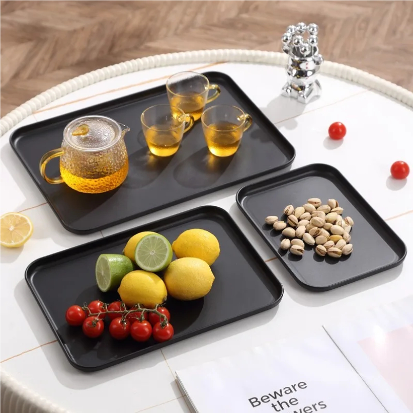 Heavy-Duty Black Rectangular S - Food Storage In Restaurant recension och pris