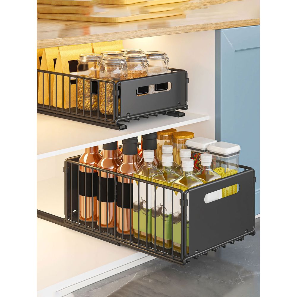 Cabinet Organizer Rack, Heavy  - Food Storage Kitchen Cabinet recension och pris