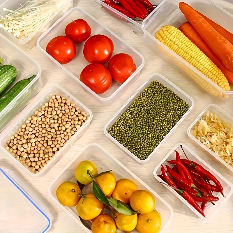8Pcs Set Includes 4 Containers - Food Storage Box Set recension och pris