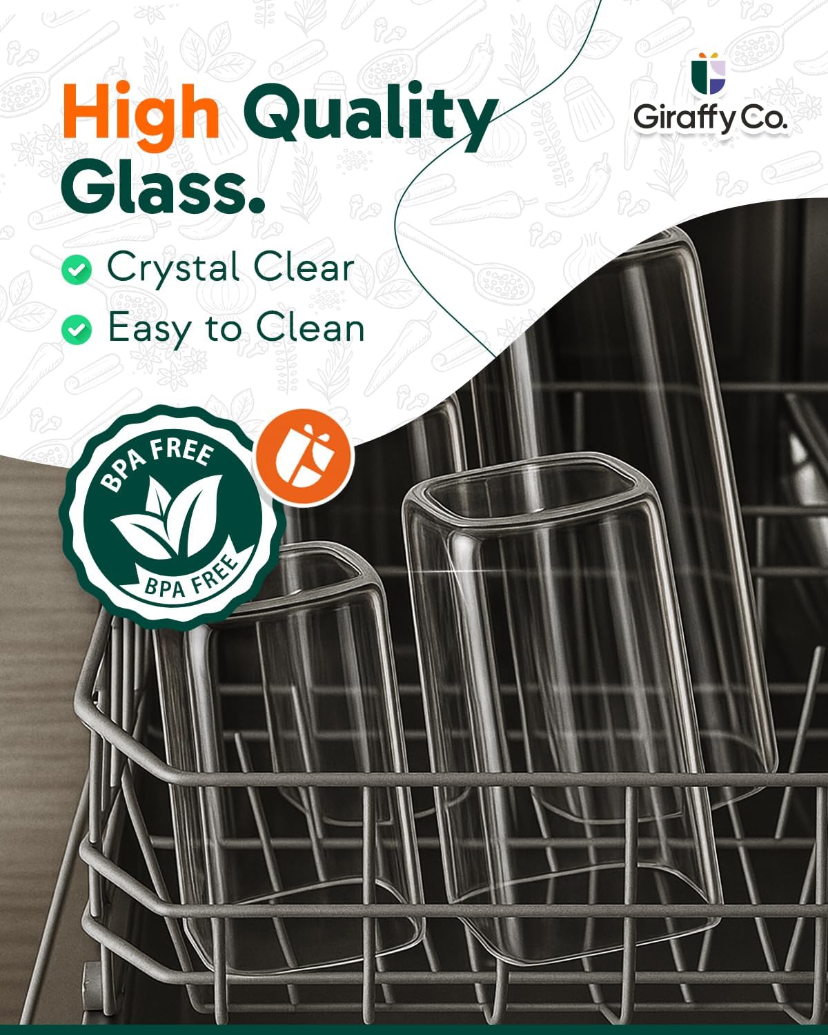 Glass Food Storage Jars with A - Food Storage Jar Glass recension och pris