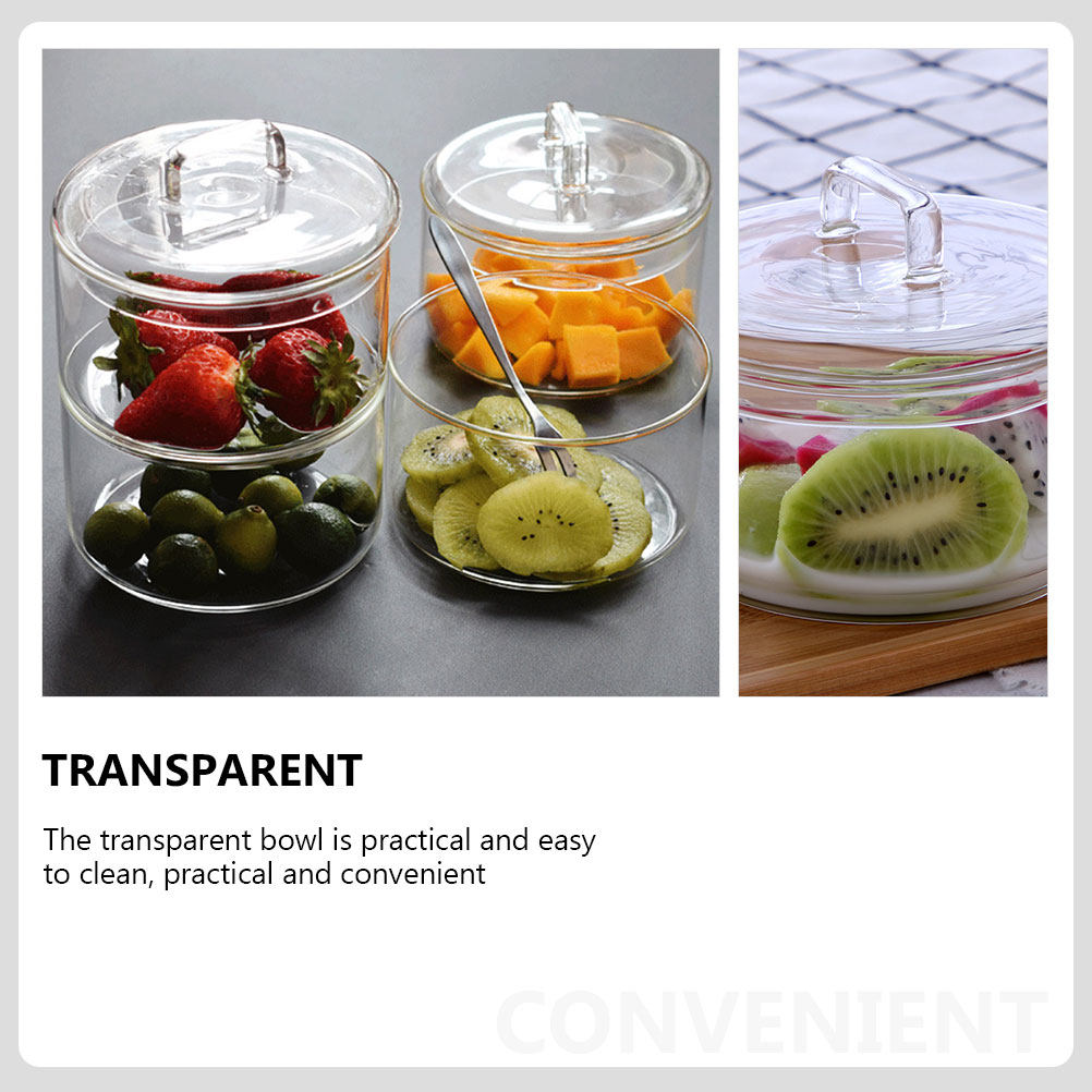 1Set Transparent Food Storage  - Food Storage Bowls recension och pris