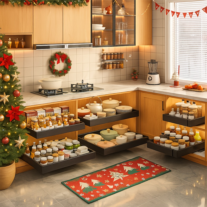 Pull Out Cabinet Organizer, Ex - Food Storage Kitchen Cabinet recension och pris