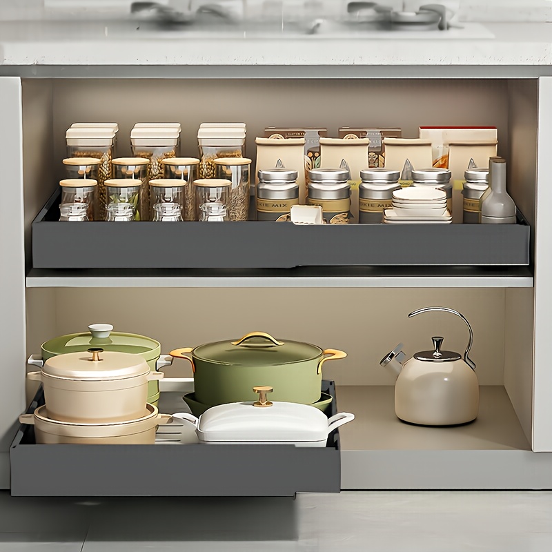 Pull Out Cabinet Organizer, Ex - Food Storage Kitchen Cabinet recension och pris